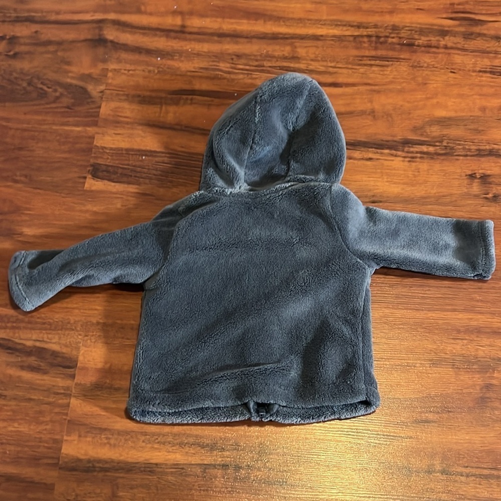 Cold Weather Baby Clothes, 3 months Carter’s fuzzy fleece bodysuits jacket - Picture 12 of 12
